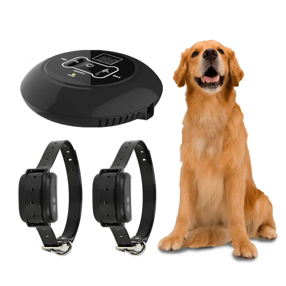 

Portable Wireless Electric Pet Dog Fence Wireless Training System with Underground Shock Collar for Pet Tracking