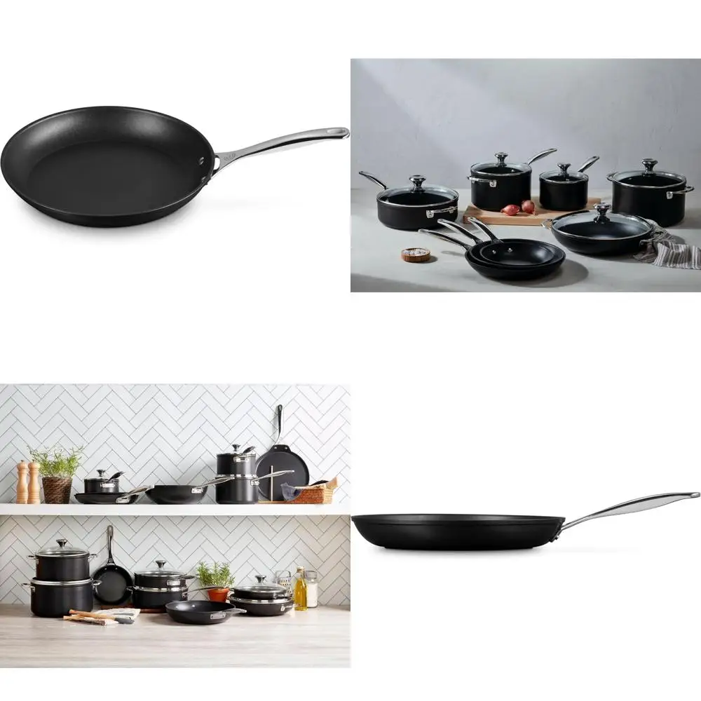 

Сковорода с антипригарным покрытием PRO и закаленной поверхностью, 12 дюймов, высококачественная сковорода для приготовления пищи, необходимая для профессиональных результатов