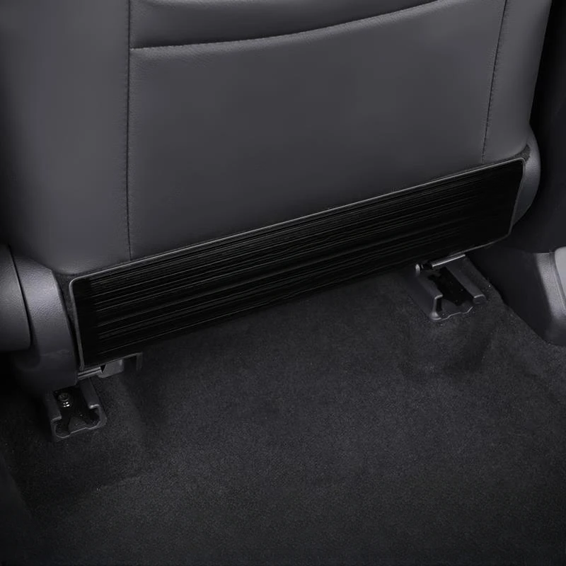 Für Toyota Highlander XU70 2020 2021 2022 2023 Hybrid Edelstahl Autositz Anti-Kick-Pad Rücksitzschutz Anti-Schmutz-Pad – Detail 2