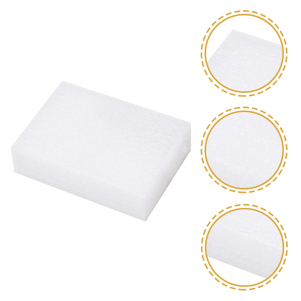 6 Pcs Sponge Foam Mat Craft Pin Cushion Wool Felt DIY Square Thickened Tool Felting Needle Foams White Flat Panel Pad Work