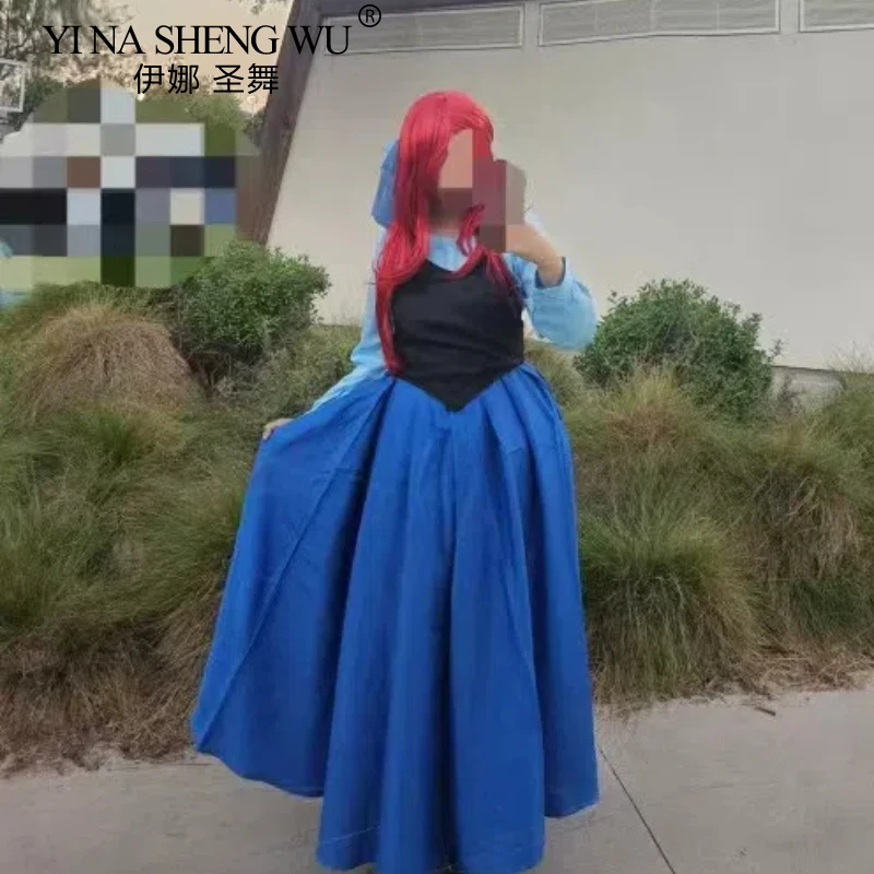 Little Mermaid Cosplay Costume, Princess Ariel Adult Dress, Cosplay Anime Costume, Used for Anime Exhibitions and Gatherings