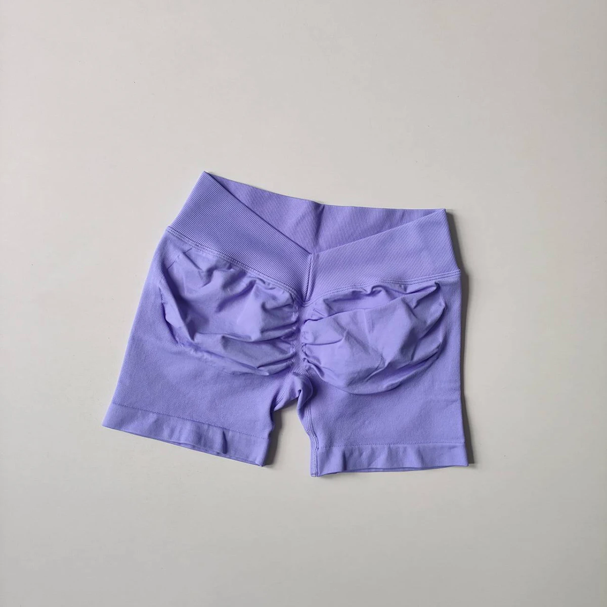 Seamless Yoga Shorts for Women V Back Waist Workout Fitness Lift Butt Gym Duick-dry Running shorts Sportswear Sports Short Pants - Image 6