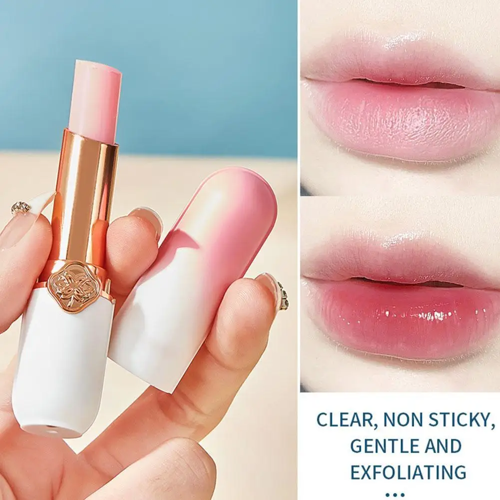 Lip Balm Crystal Temperature Change Lipstick Girl Moisturizing Lasting Lip Gloss Makeup Lip Care Repair Cosmetics