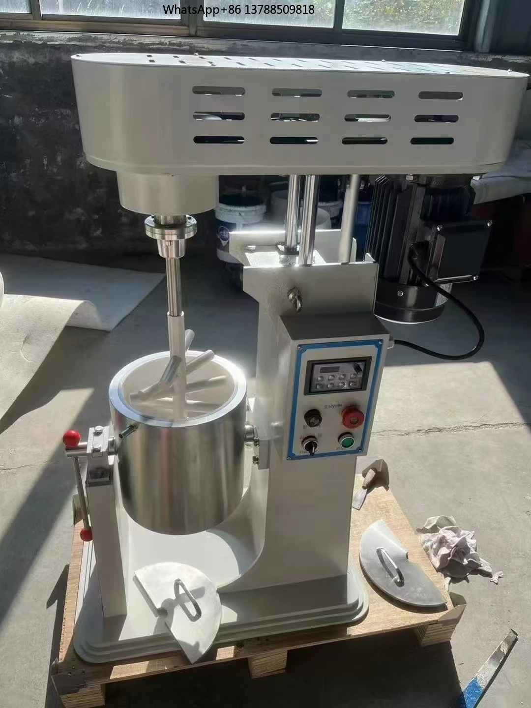 Lab Stirring Ball Mill 1-50L Automatic Rising Wet Grinding & Mixing Miller Vertical Mining Attritor Grinder Mixing Ball Mill