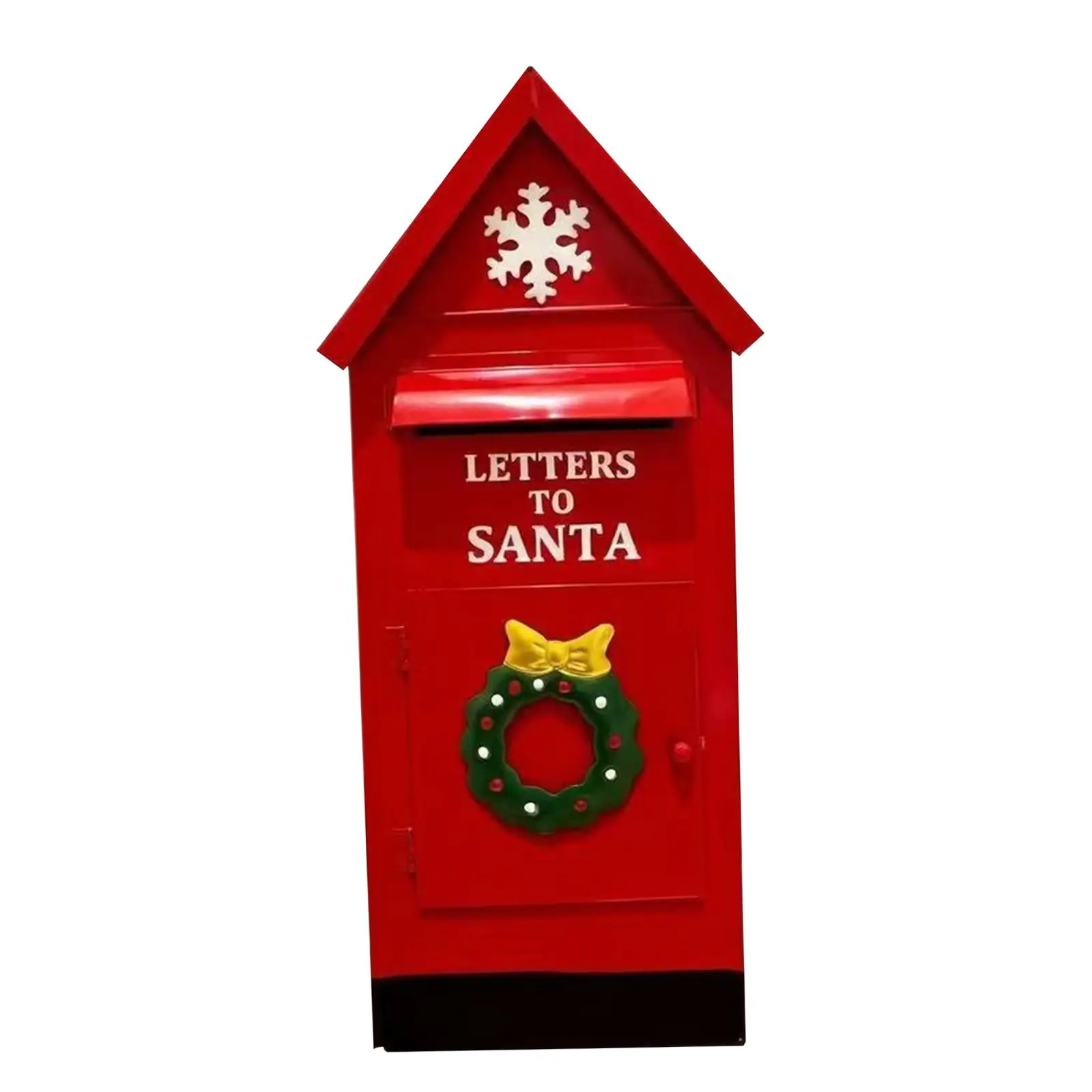 قطعة مركزية لطاولة صندوق بريد عيد الميلاد، عمود القطب الشمالي لعطلة حفلات الفناء #4