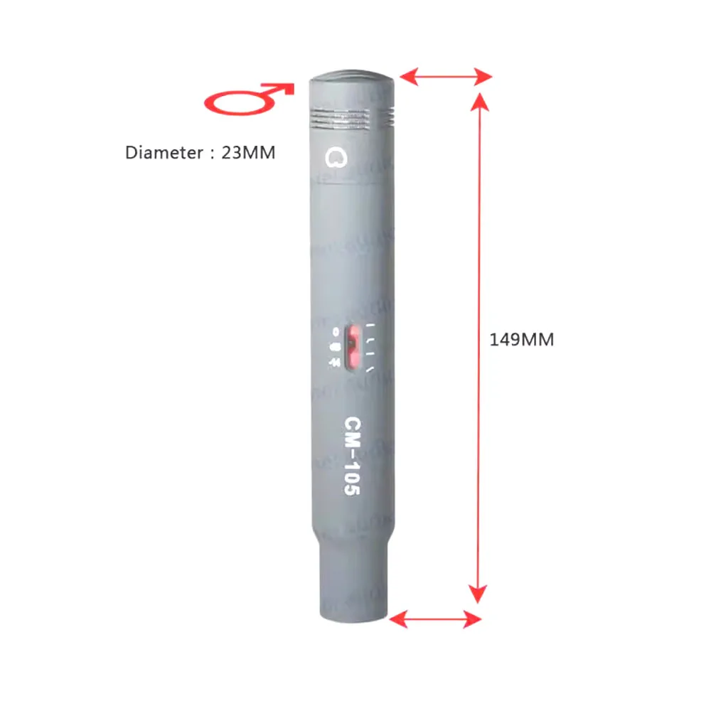 Small Diaphragm Cardioid Condenser Microphone Suitable for Professional Recording Studios Live Performances Instrument Recording