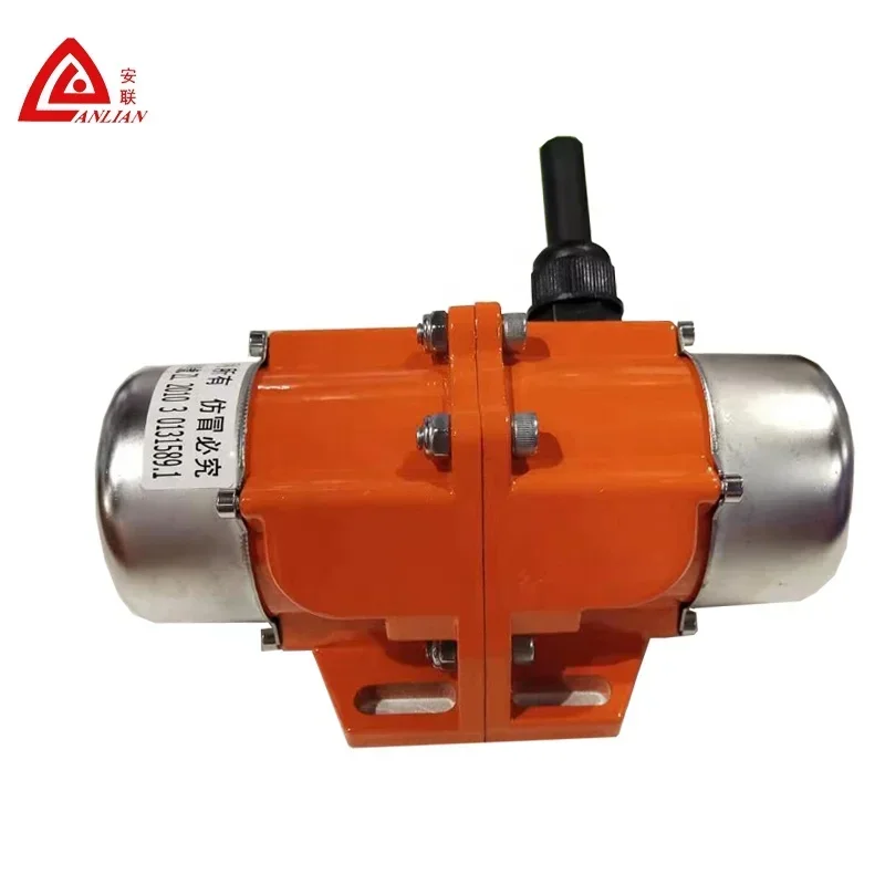 The materials of aluminum 12v dc vibration motor case for light weight