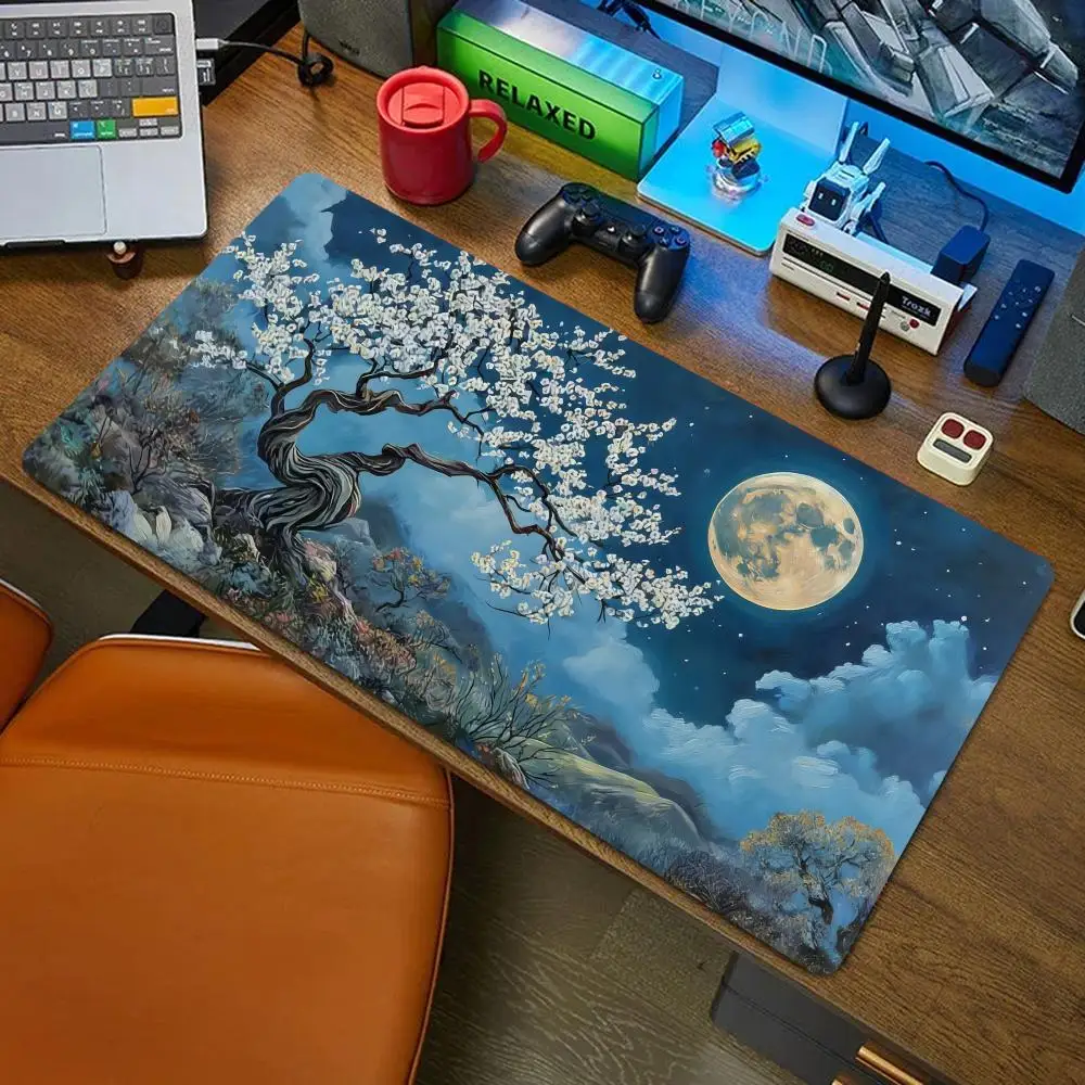 

Large Mouse Pad XXL Non-slip Rubber Base Extended Office Computer Mousepad Keyboard Desk Mat for Gaming Work, New Arrival