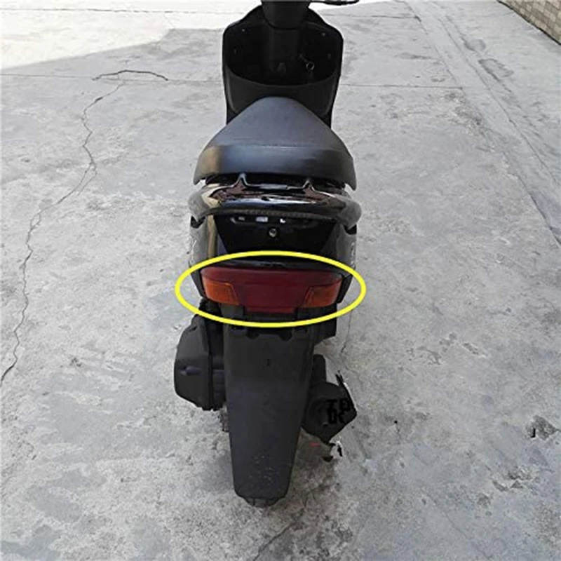 

for Honda DIO AF27/AF28 Motorcycle Scooter Rear Brake Light Cover Tail Light Glass Cover Taillight Cap Red