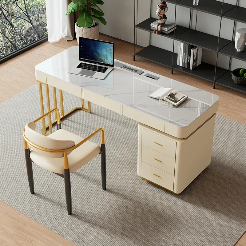 Desktop Desk Office Furniture Study Table Conference Tables Auxiliary Multifunction Home Student Work Corner Ufficio Room Simple