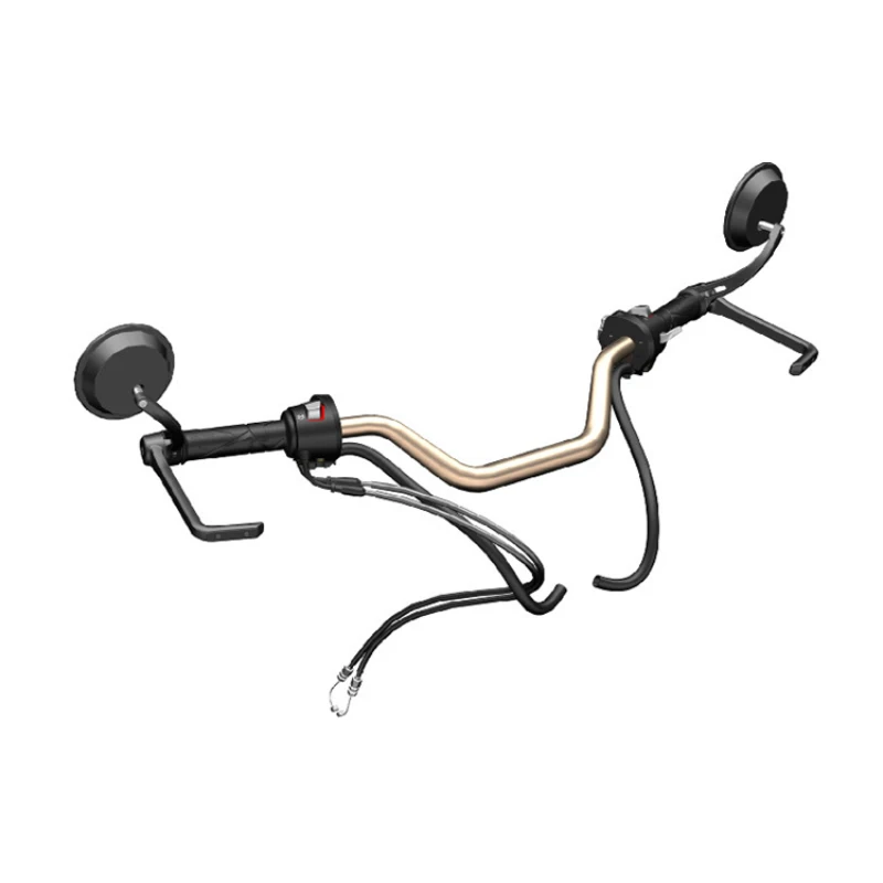 

Motorcycle Accessory Direction Handle Rocker Arm Left and Right Switch Rear-view Mirror Hand Guard Switch for Kiden Kd150-g1