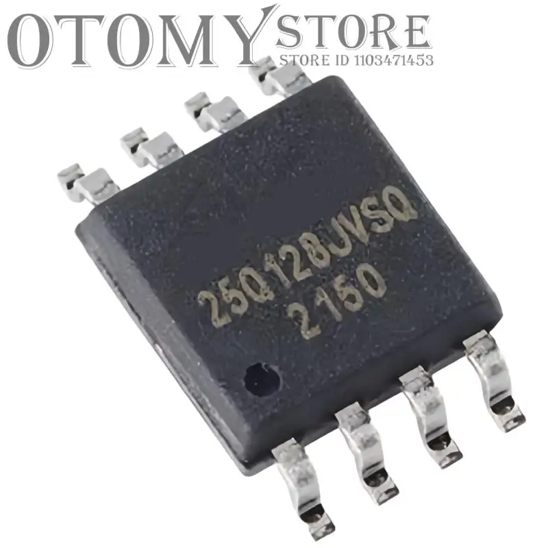 5PCS W25Q128 Non-Volatile Memory Chipset 128Mb SOP8 W25Q128JVSIQ W25Q128JVSQ 25Q128 for Electronics SOP-8