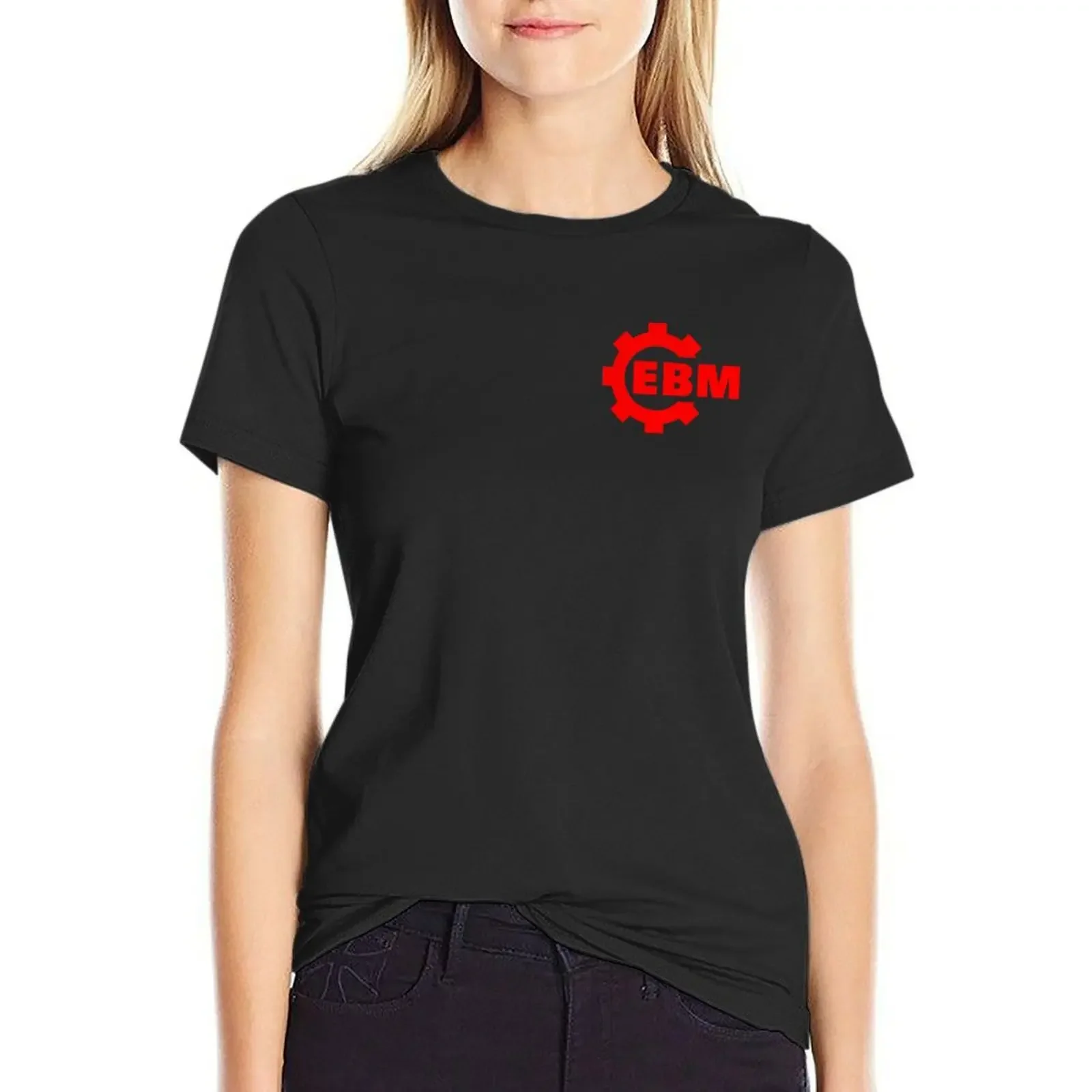 

EBM Techno Dark - Side T-Shirt quick drying kawaii clothes female Womens graphic t shirts