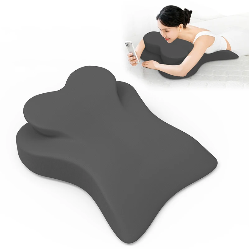 

Многофункциональная эргономичная клиновая подушка с новым полем для чтения. Уникальный изогнутый дизайн для чтения, сна.