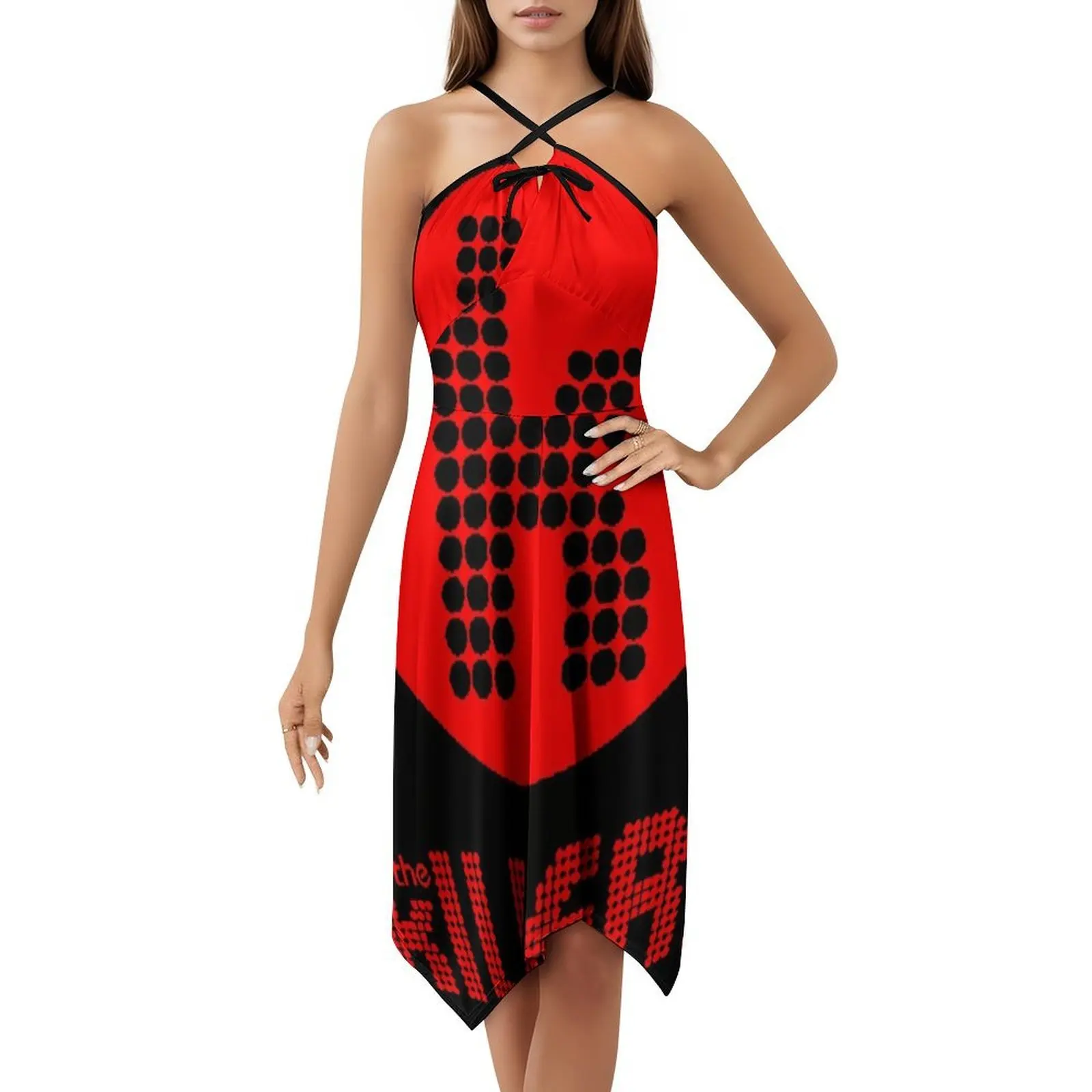 أفضل بائع The Killers Logo Exselna Essential Preppy Style فستان قصير للنساء على شكل حرف a فضفاض مناسب فستان يوم غير رسمي الأكثر مبيعًا #5