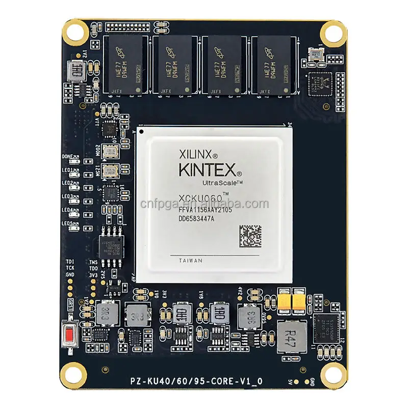 

PuZhi PZ-KU060-SOM Xilinx Kintex UltraScale+ XCKU060 FPGA Core Board Industrial Grade System on Module KU060