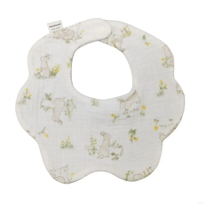 Q22D BURP Cloths Baby Drooling Haluing Fartuch Slack Fartuch dla małych dzieci niemowlę