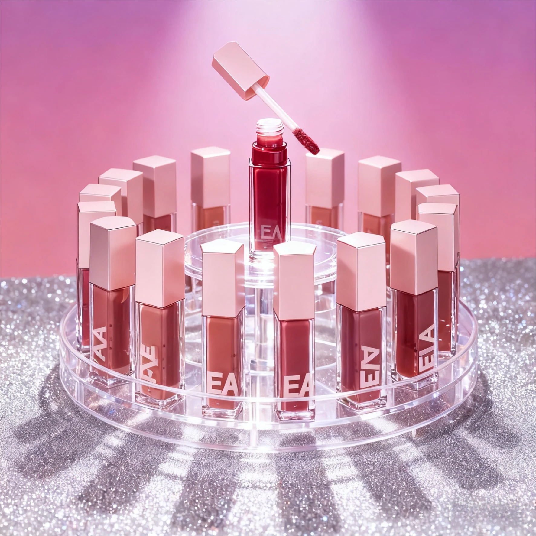 リップグロス マルチカラー モイスト シャイン グリッター リッププランパー メイクアップ 初心者向け リキッドリップスティック 化粧品