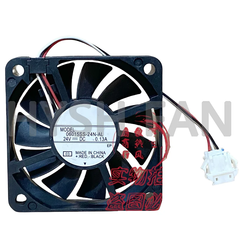 06015SS-24N-AL 24V 0.13A 6015 Heat Dissipation Fan