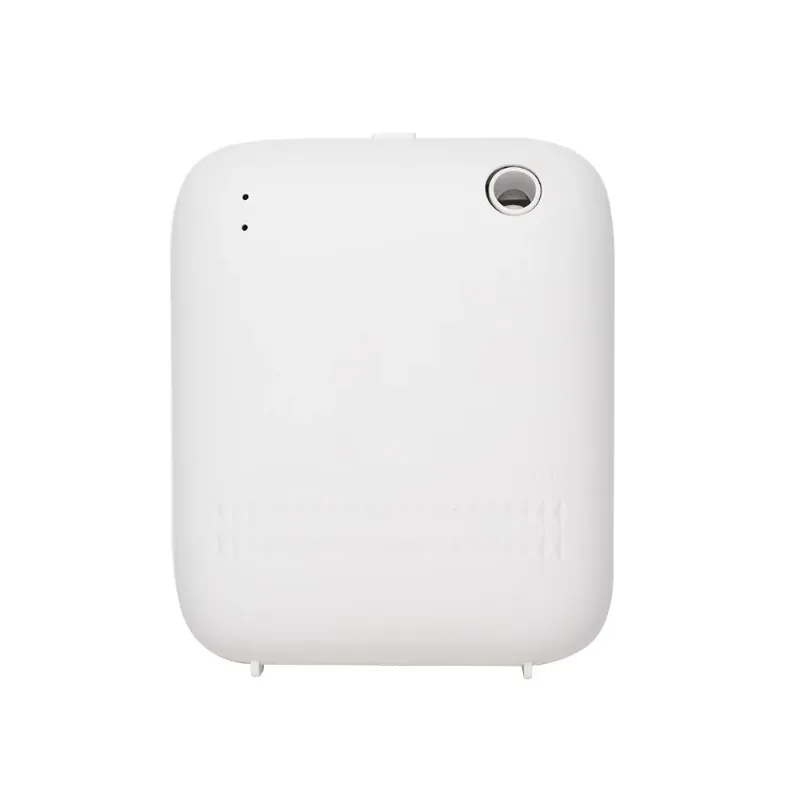 Groothandel kunststof ontwerp op batterijen werkende tafelblad etherische olie vernevelende geurverspreidermachine voor hotel