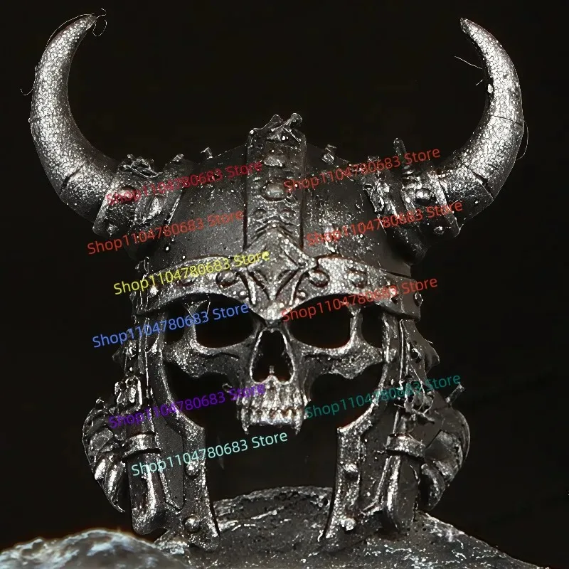 Blocs de construction MOC, bouclier squelette guerrier, Mini figurine d'assemblage, affichage de modèles, décor de jeu animé, jouet, cadeau de vacances à collectionner