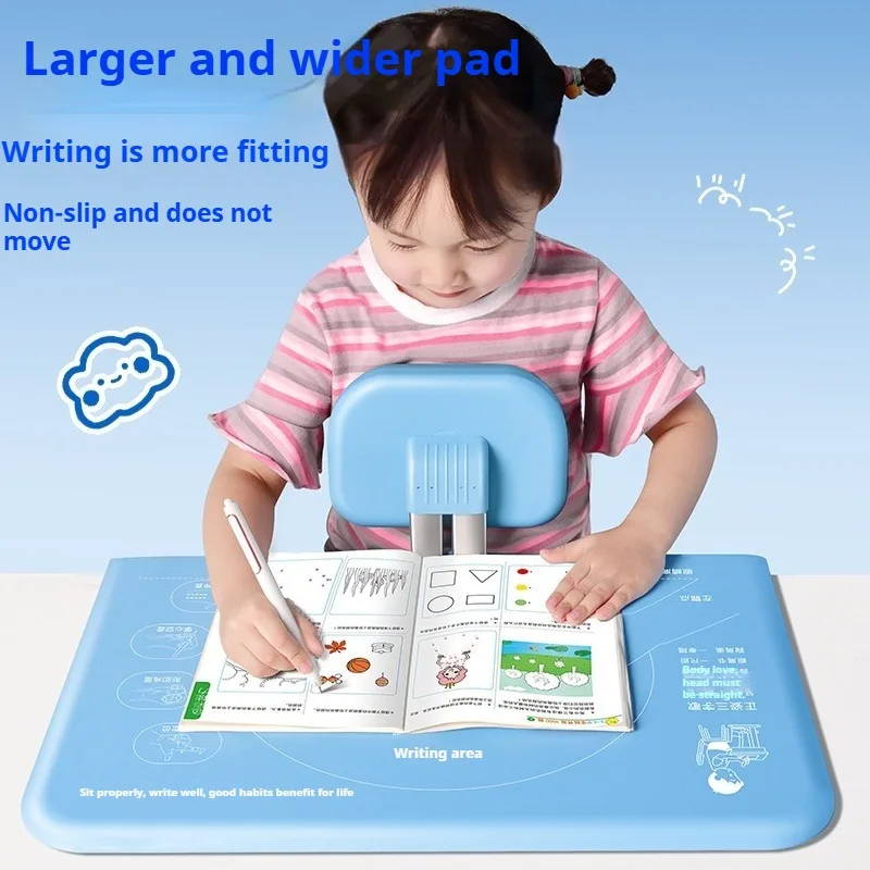 Eary Sitting Posture Corrector for Kids Height Adjustable Neck Relief Trainer Student Desktop Reading Tools Prevent Myopia Table