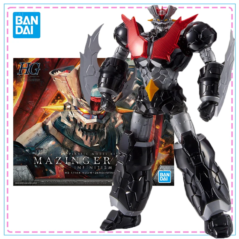 

Original Bandai Genuine Figure Mazinger Z Model Kit Anime Figures HG Mazinger Zero Infinitism Collection Action Figure Model Toy