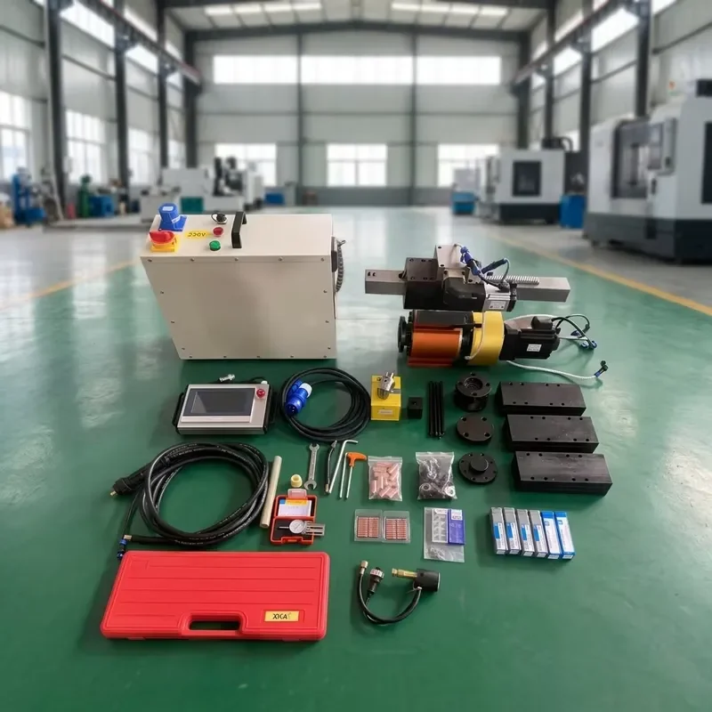 CE Certification Best-selling Portable External Cylindrical Machining Machine, Suitable for On-site Industrial Component