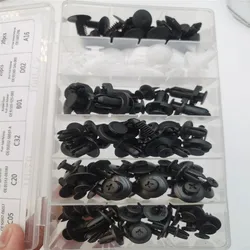 100pcs Auto Fastener Clip For Peugeot RCZ 206 207 208 301 307 308 406 407 408 508 2008-6008