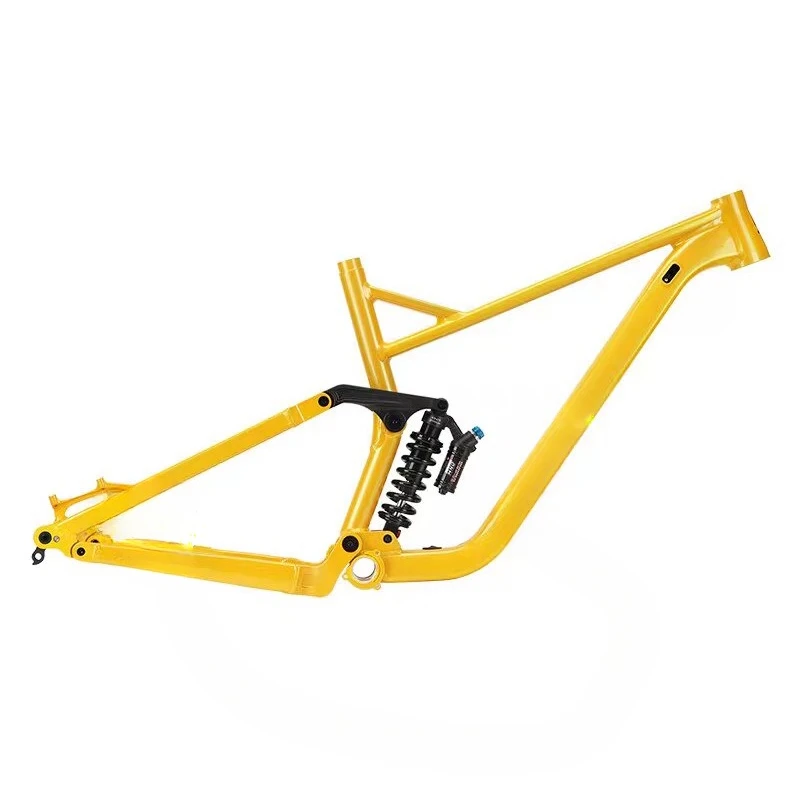 Soft-tail mountain bike, four-bar shock absorber 29-inch variable speed 12-car oil disc downhill, off-road bike