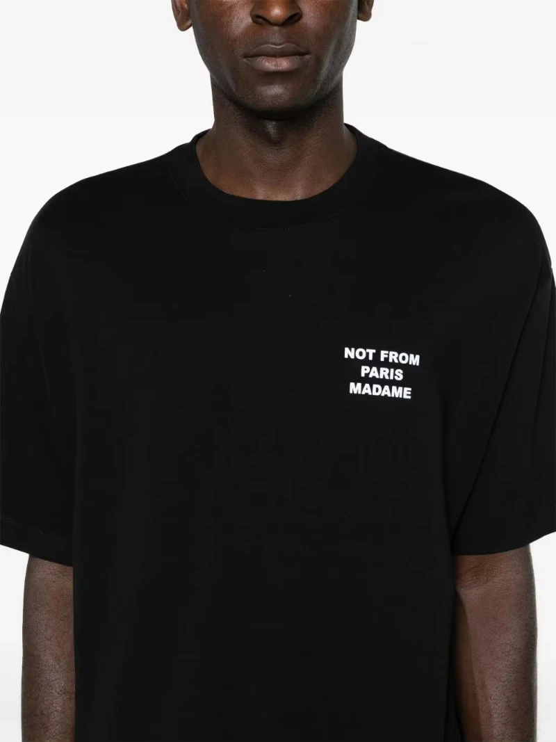 

The summer of 2025 is not a Parisian Lady T-shirt a short-sleeved cotton luxury brand Y2k top for both men and women