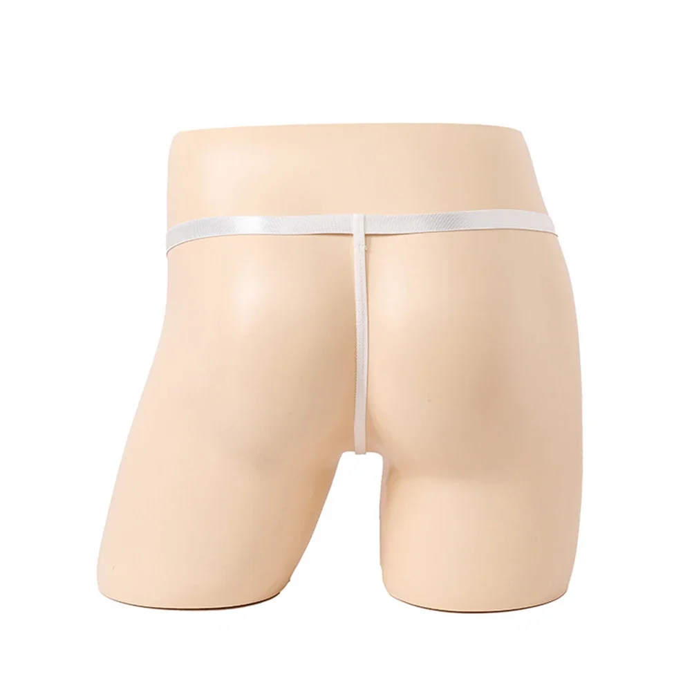 ثونغ رجالي مثير بطبعة دانتيل ، سروال داخلي محدب من الخلف على شكل حرف U ، سراويل داخلية شفافة على شكل حرف G ، ملابس داخلية رفيعة من خلال الرؤية ، سراويل داخلية