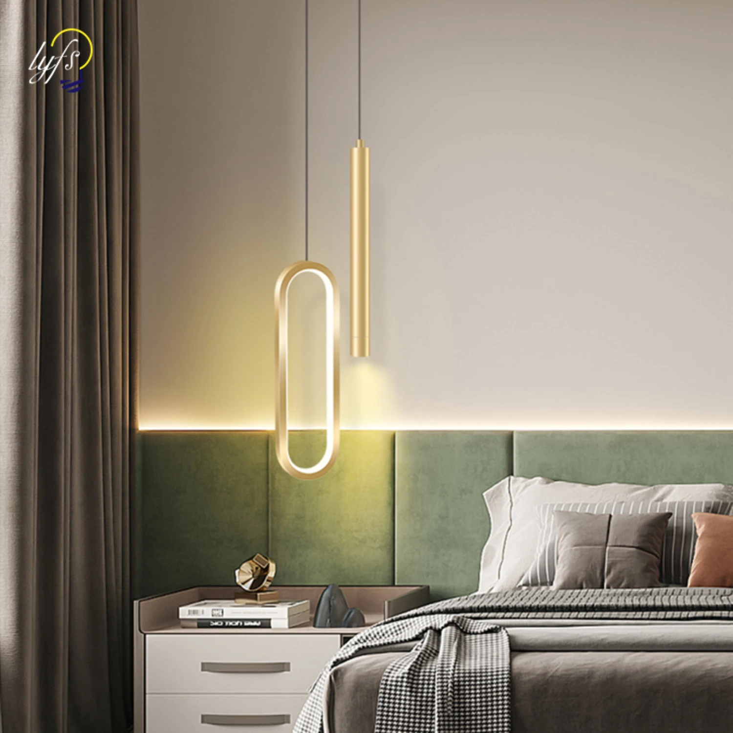 New Ideal Interior Lighting Fixture for Dining Tables, Living Room, Bedside, and Kitchen - Stylish and Elegant Nordic LED Pendan