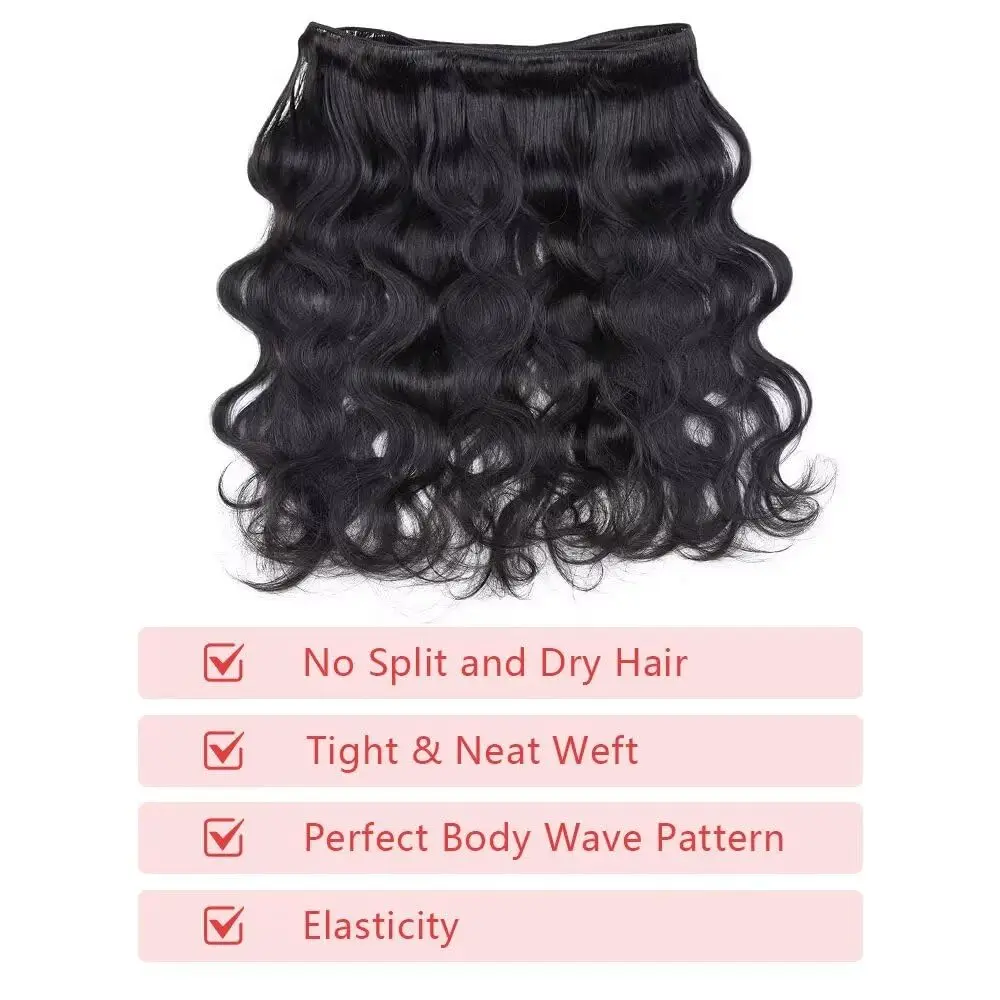 30 32 40 Inch Body Wave 3 4 Bundles Brazilian Hair Water Wavy Weave Human Hair Bundles Extensions Tissage For Women