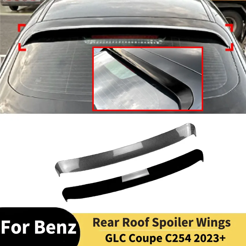 

Rear Window Roof Spoiler Wings Accessories For Mercedes-Benz GLC Coupe C254 2023+ Car Exterior Spoilers Adjustment Body Kits