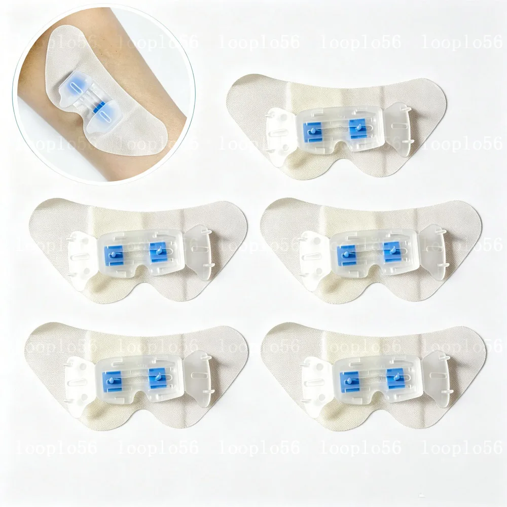5-100pcs Catheter Fixation Universal Fixing Sticker Tape Arm Retainer Holder Drainage Tube Device Nylon Bag Fixed Tool
