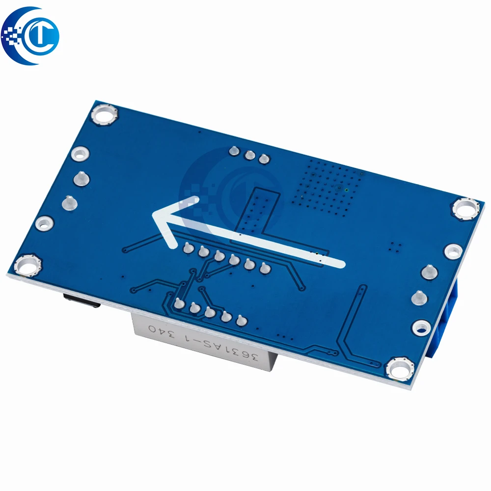 DC-DC xl6009 digital boost step up módulo de fonte de alimentação ajustável 4.5-32v a 5-52v regulador de tensão step-up com voltímetro led