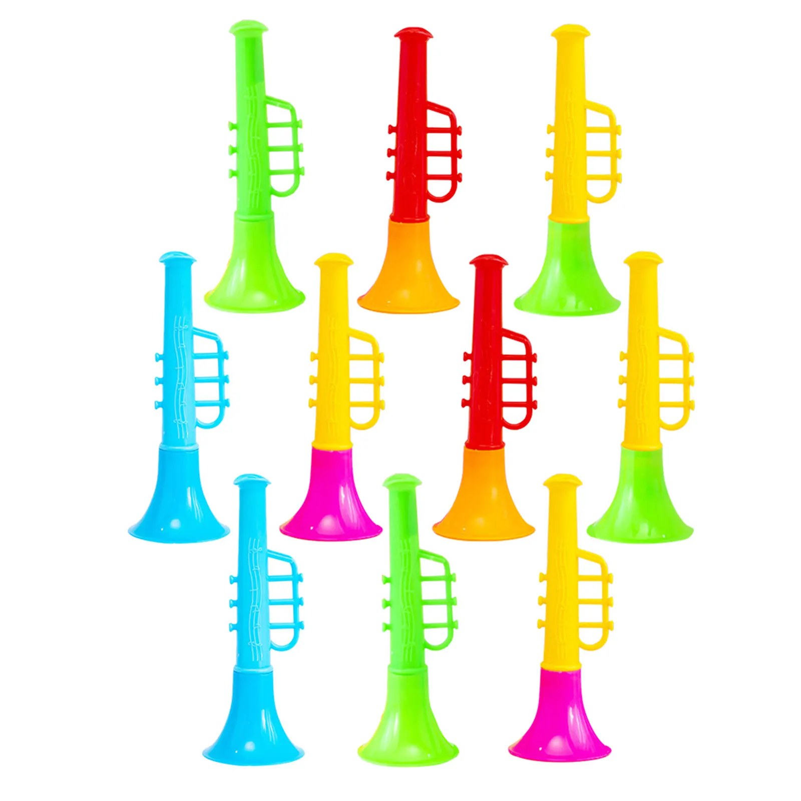 

30Pcs Children Little Trumpet Blowing Horn Educational Musical Learning Funny Party Props Mini Simulation Instrument for Kids