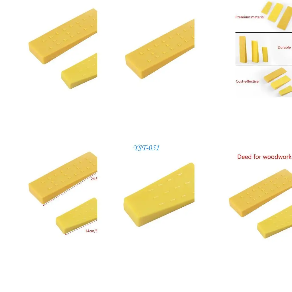 

E15A Tree Felling 5 "10" Wedges for Tree Cutting Chainsaw Tree Log Cutting Durable