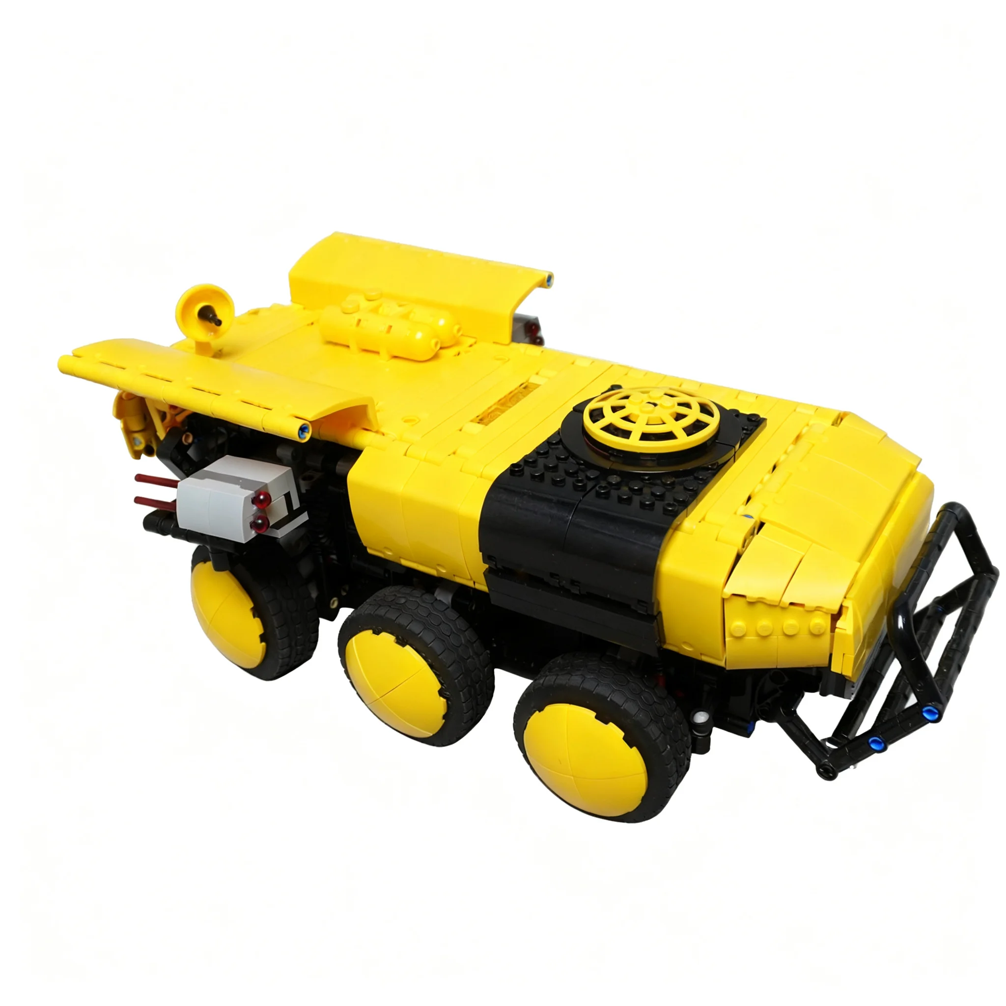 1521pcs MOC Technical A.P.M Autonomous Patrol Machine Model Toy Building Blocks Christmas Gift Construction 3D Art Display DIY