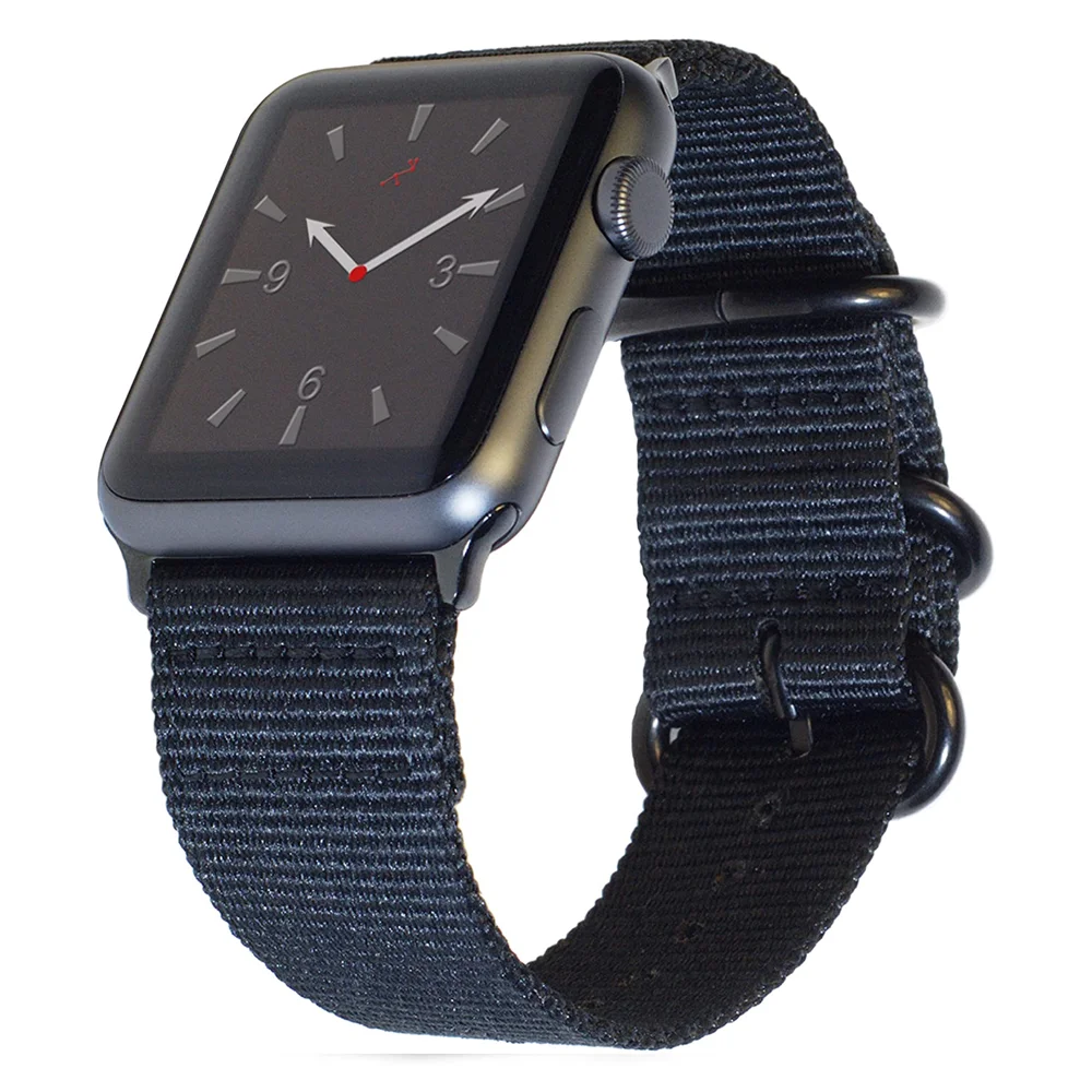 Strap For Apple Watch Band 44mm 40mm 42mm 38mm 44 Mm Nylon Wristband Correas Bracelet Iwatch Series 6 5 4 3 Se 7 45mm 41mm