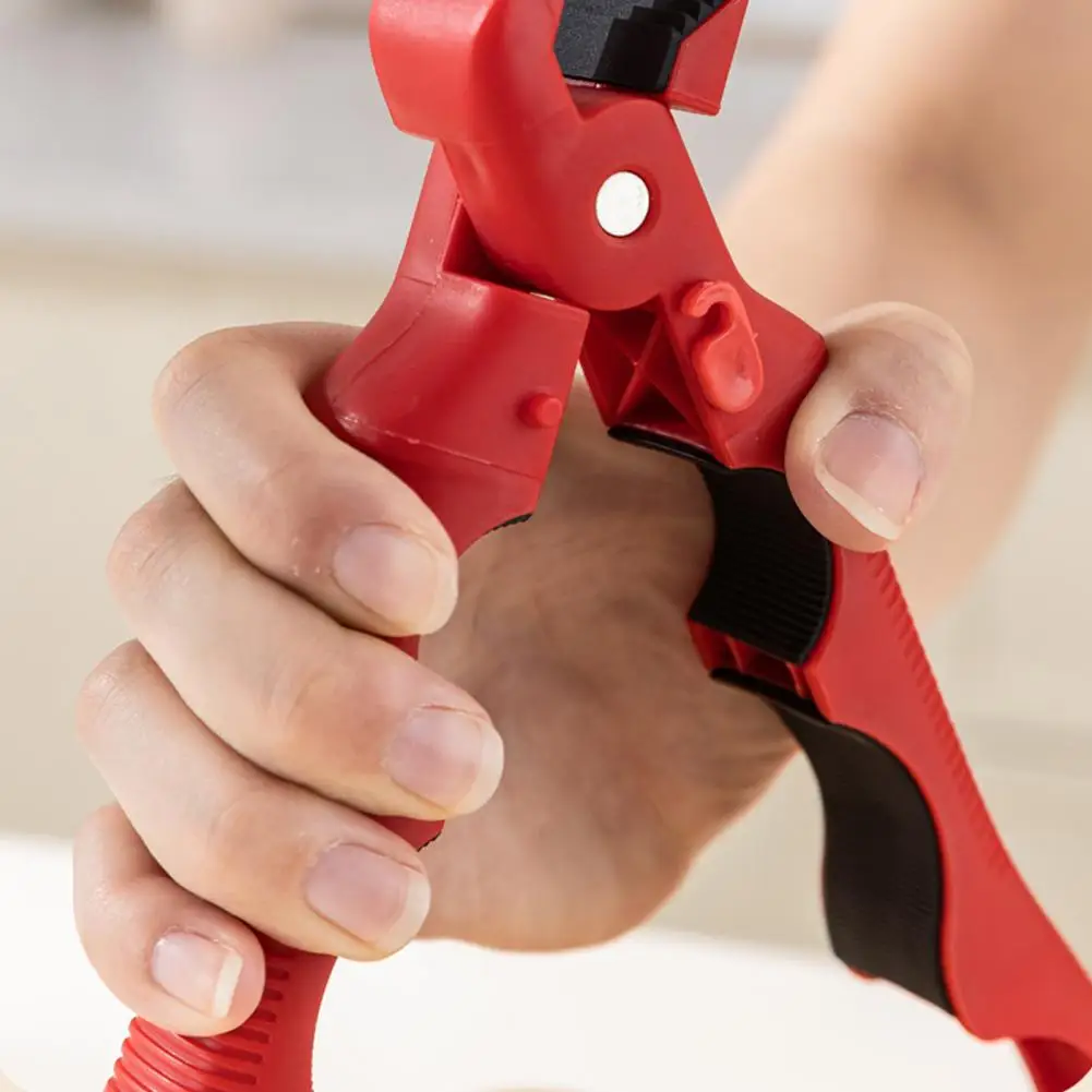 Oven-safe Plate Lifter Anti-scald Dish Clip 3-in-1 Multi-functional Hot Plate Gripper Heat Resistant Silicone Kitchen Tool