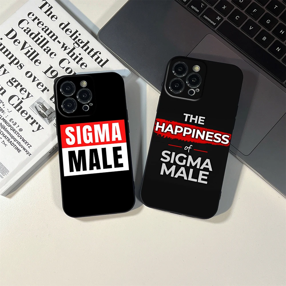 For IPhone 14 PRO Sigma Male Phone Case for IPhone 13 Mini 11 12 Pro XR XS MAX 8 X 7 Se 8p14 Plus 13 Pro Cool Man Covers