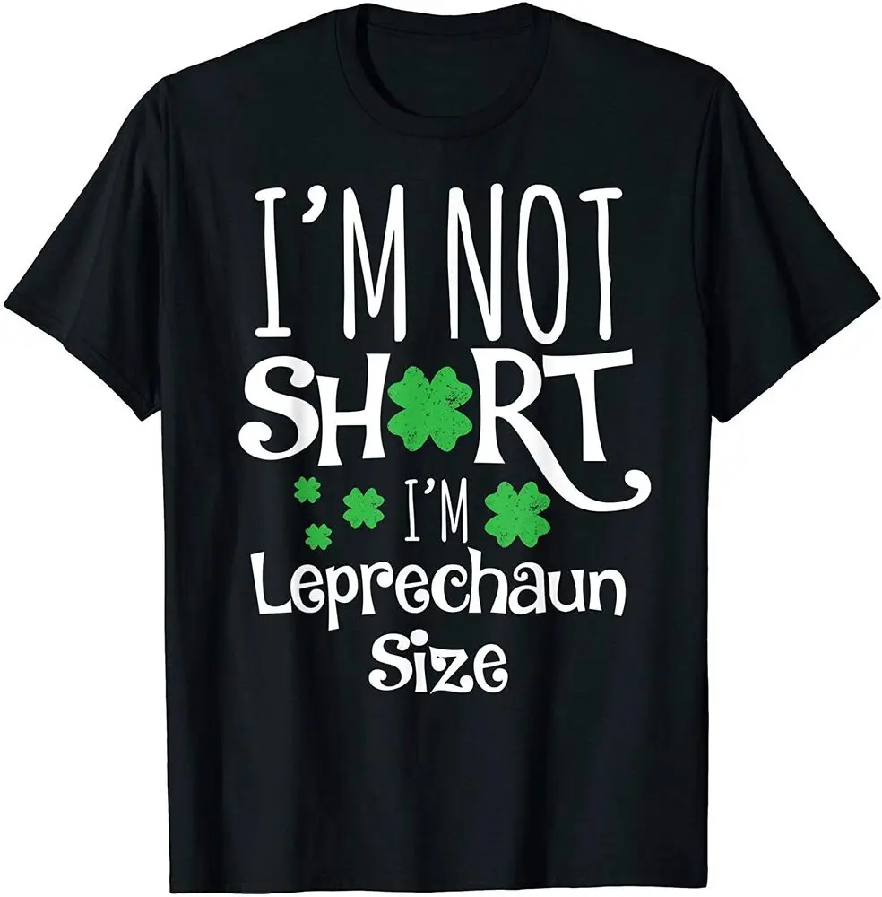 Funny Leprechaun Size St Patricks Day Shirt for Men & Women T-Shirt  Unisex T-shirts for Men Women Summer