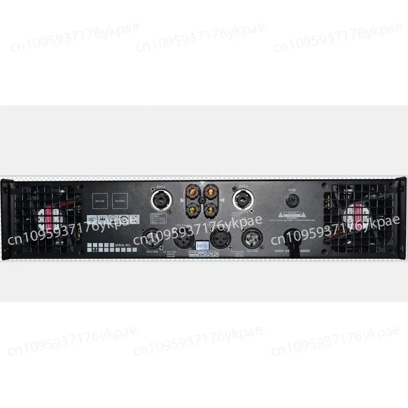 Stable Class H Dual-channel 600W Transformer Amplifier for Conference Rooms and Fixed Installations