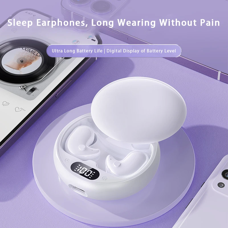 หูฟังบลูทูธใหม่ 5.3TWS True Wireless Mini In Ear Side Running หูฟังกีฬา