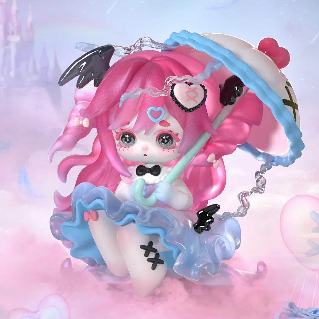 

Original Ninita Witch Revelation Series Blind Box Macgic Family V2 Kawaii Collection Desktop Ornament Fashion Trend Girl Gifts