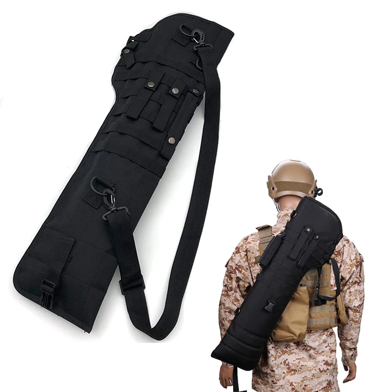 

Military combat equipment rifle assault backpack tactical hunting camping shoulder bag shotgun case M4 AK bullets