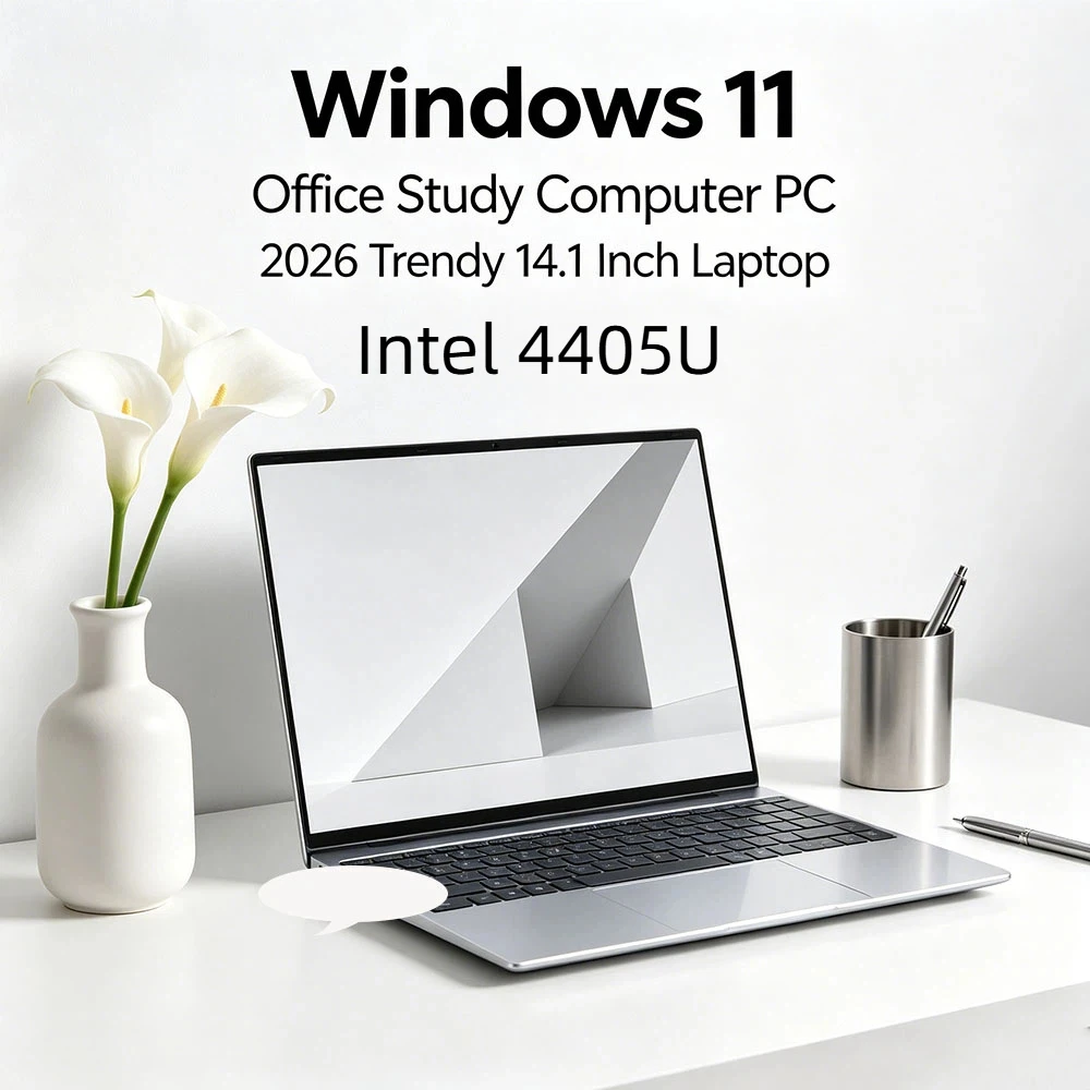 

Handy 14.1 Inch Gaming Laptop Intel 4405U Compact 16GB RAM 2TB SSD 1920*1080 Windows 11 Pro Study PC