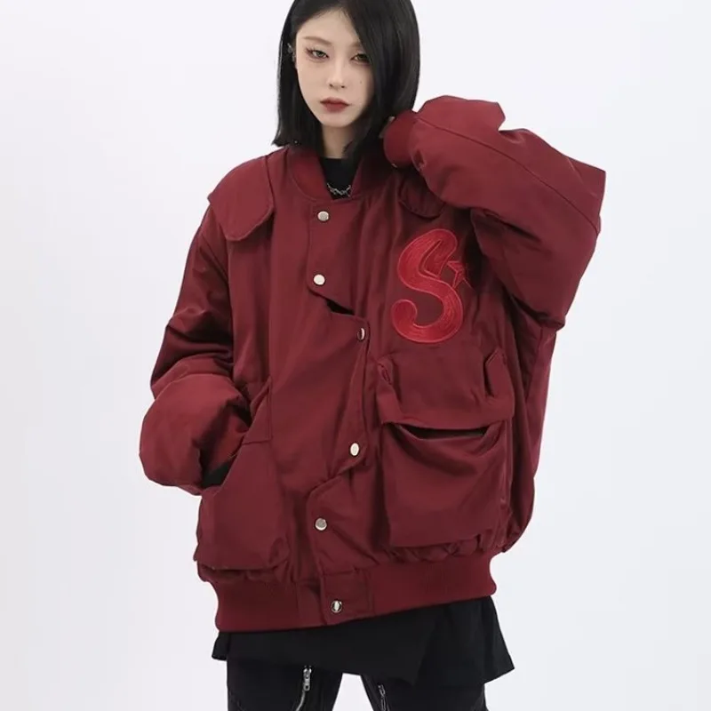 

Модная мужская куртка-пилот Jaet, весенне-осенняя бейсбольная спецодежда больших размеров, пальто, асимметричная американская верхняя одежда